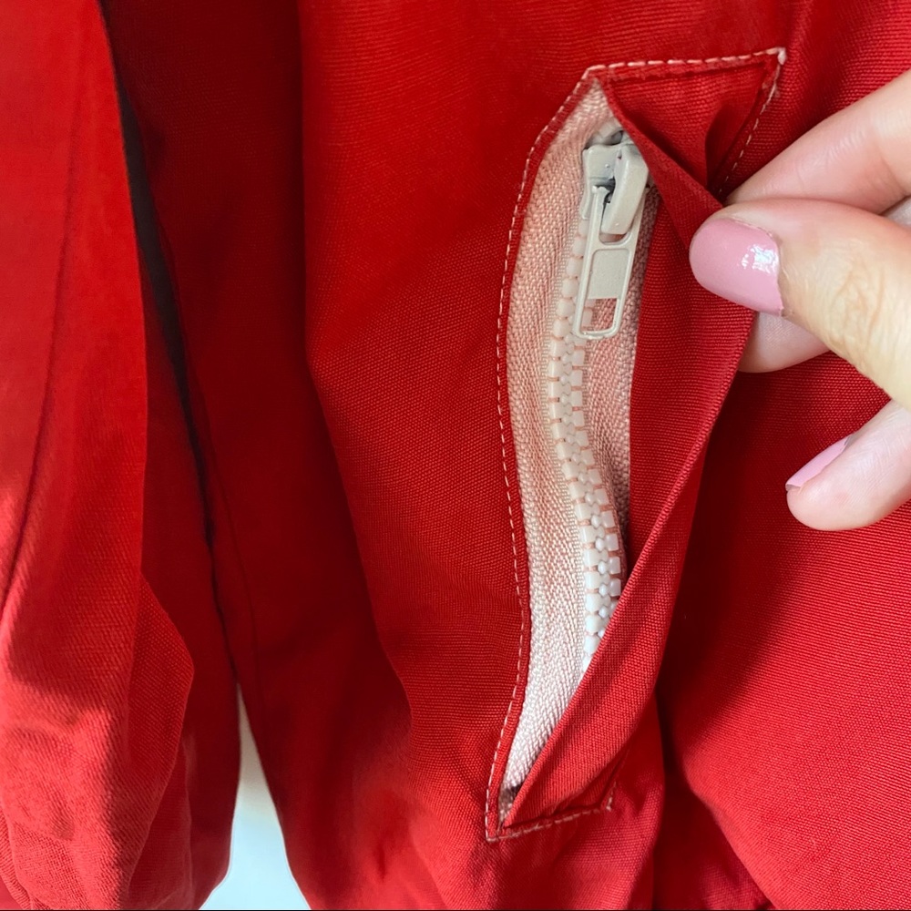 Brandy Melville Red Krissy Windbreaker Jacket - Picture 4 of 9